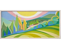 Letní panorama - Velký formát