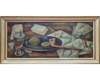 Karty s citronem a sklenicí