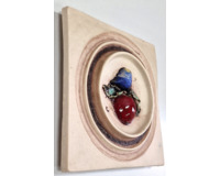 Kachle s ptáčkem II.