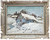 Chalupa v zimě Chalupa v zimě