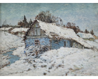 Chalupa v zimě Chalupa v zimě