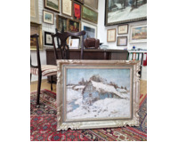 Chalupa v zimě Chalupa v zimě