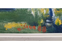 Strom před statkem Strom před statkem