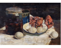 Zátiší s raky a vejci Zátiší s raky a vejci