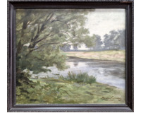 Strom u řeky Strom u řeky