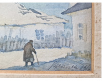 Zimní scéna Zimní scéna