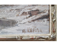 Zimní chalupa u vody Zimní chalupa u vody