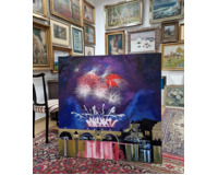 Ohňostroj - Praha - Karlův most