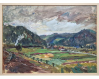 Vesnice v podhůří