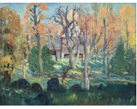 V podzimní zahradě