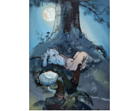 Ilustrace - Princezna pohádka