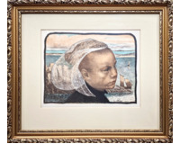 Portrét ženy z Bretaně