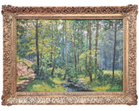 Potok v listnatém lese - Velký formát