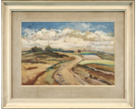 Mraky nad krajinou
