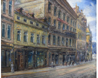 Městská ulice - 1921