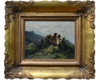 Hrad v jižních Tyrolích