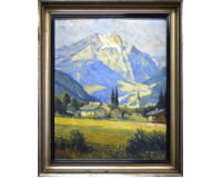 Alpská vesnice