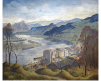 Panorama s řekou