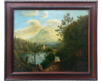 Jezero v horách