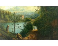 Jezero v horách