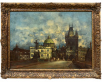 Na Karlově mostě - Velký formát