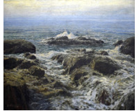 Skalnaté pobřeží - velký formát