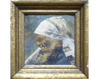 Portrét stařenky