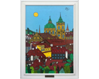 Chrám sv. Mikuláše - Velký formát  Týnský chrám