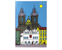 Chrám sv. Mikuláše - Velký formát  Týnský chrám