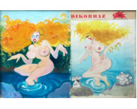 Dívka u vody   - Dikobraz