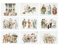 Lysistraté 1911 - Ilustrace