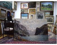 Norský fjord - velký formát
