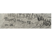 Písek  - Bříza 1917