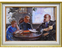 Lenin s kočkou