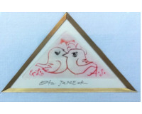 Dva ptáčci Ex libris
