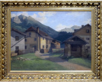 Alpské stavení