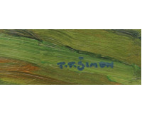 Bouře nad krajinou u Benešova