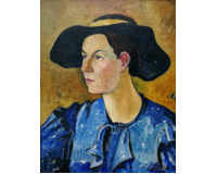 Žena v klobouku