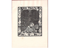 Ex libris,  Karel Novák, Bradáč, 4 kusy