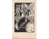 Ex libris, ING.DR. Jaroslav Polívka,Bubeneč, 2ks