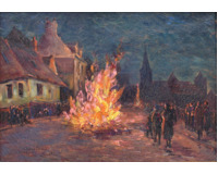 Hořící vatra
