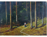 Dívka v lese
