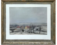 Bořeňovice v zimě