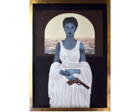 Portrait With Gun