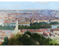 Pražské panorama - velký formát