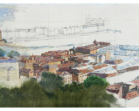 Pražské panorama - velký formát