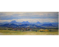 Středohoří přes Černčice
