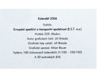 Kalendář 2006, čtvero ročních období