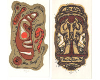 Exlibris , 9 kusů