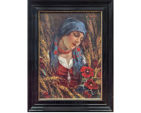 Žena s máky
